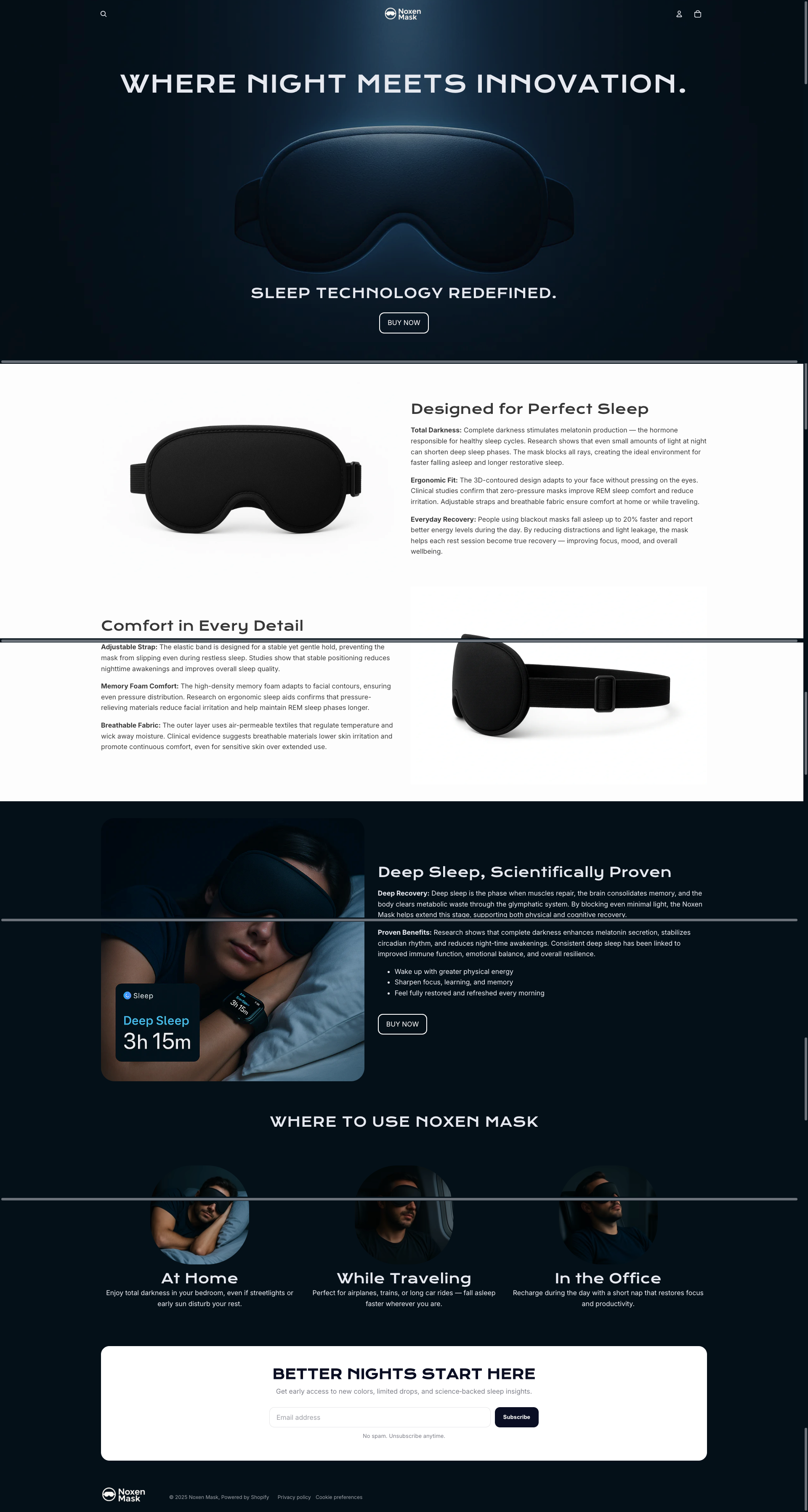 Homepage Screenshot